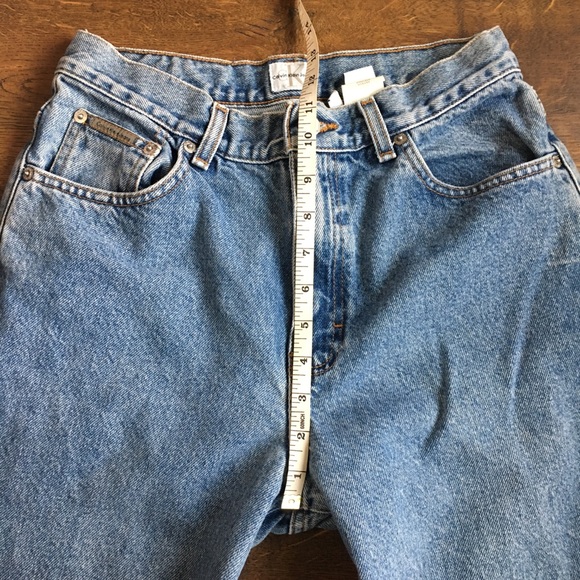 SOLD ON MERC!! Calvin Klein High waisted jeans - Picture 6 of 8